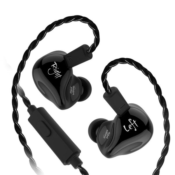 KZ ZS4 Dual Hybrid Driver Earphones/Earbuds/Headphones with HD Mic &amp; Case