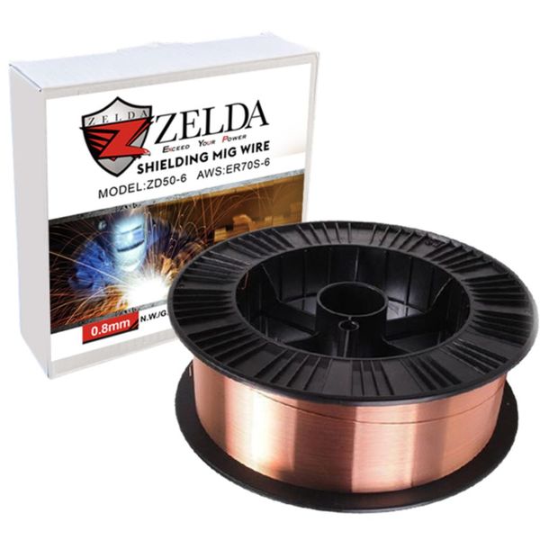 Zelda - ER70S - 0.8mm - 5Kg - Premium Mig Wire