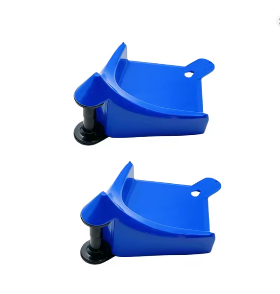 Car Hose Guide,Tire Hose Roller for Car Washing, blue-2pcs