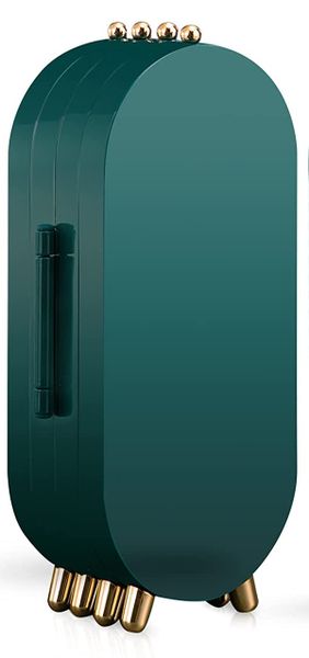4 Layers Jewelry Organizer Cabinet Type- Emerald Green