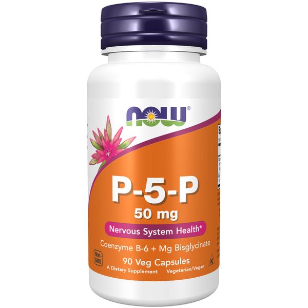 NOW Foods P-5-P 50 mg - 90 Veg Caps