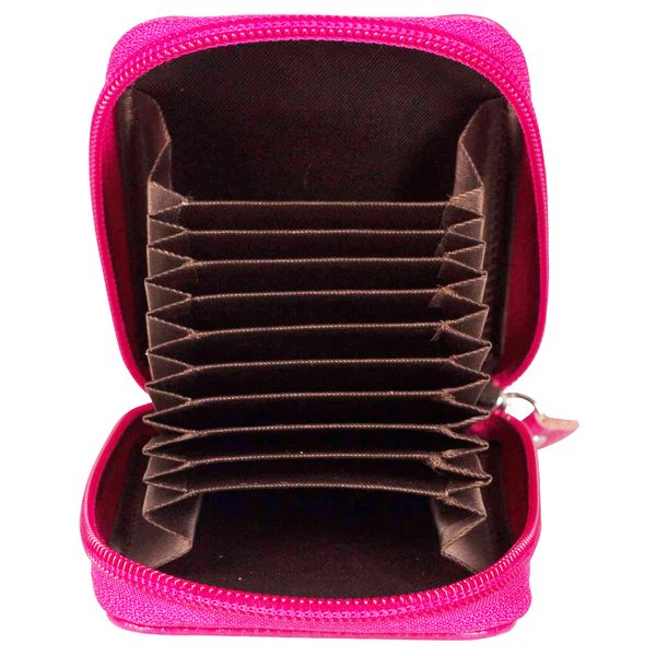 Credit Card Wallet - Rose Red