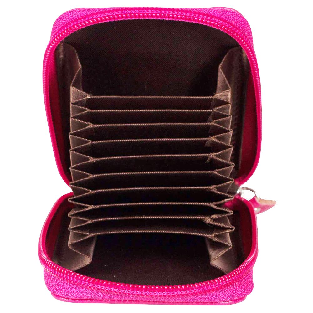 Credit Card Wallet - Rose Red