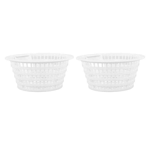 2Piece Skimmer Basket, Debris Removal, Wear Resistant, Long Lasting Use