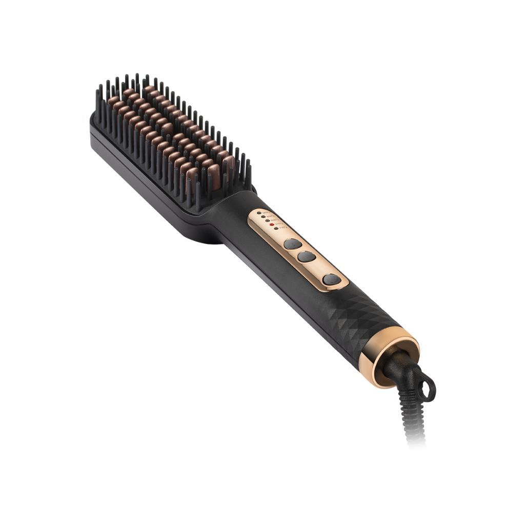 Carmen heated hair straightening brush best sale