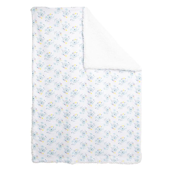 Baby Space Bear Sherpa Throw