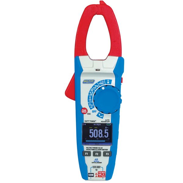 Major Tech 1500V DC H&amp;W Analysis Clamp Meter (MT785)