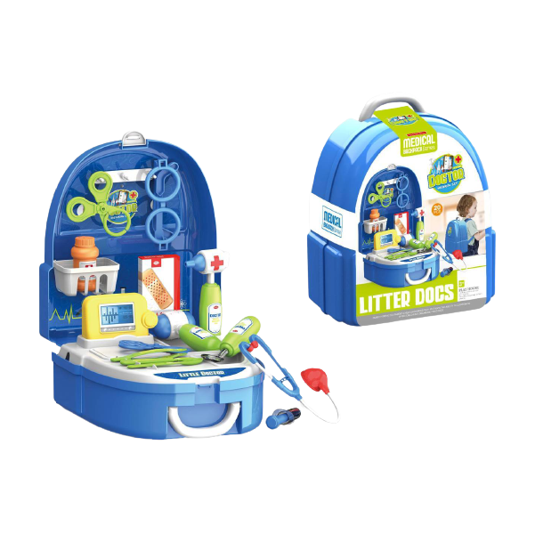 Medical Backpack Play Toy Set