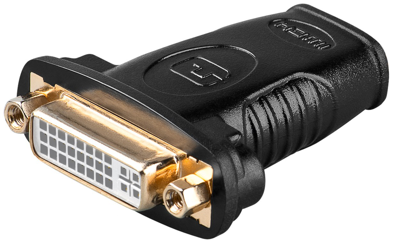 Goobay HDMI Female to Dual-Link DVI-I Female Adapter