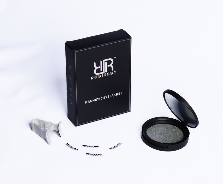 Rosiesst Natural Magnetic Lashes (With Applicator)