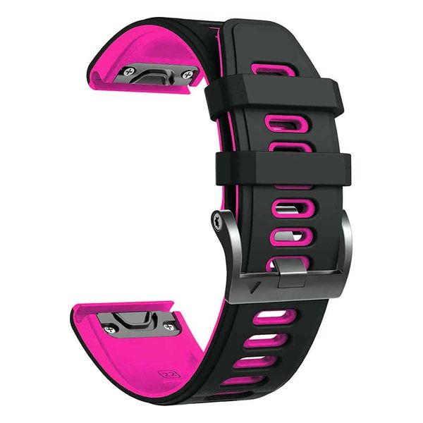 Killer Deals QuickFit 26mm Silicone Strap for Garmin Fenix 6X