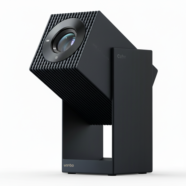 WANBO Cube 2 Pro 1080P Smart Projector 500 ANSI Android 11 Black