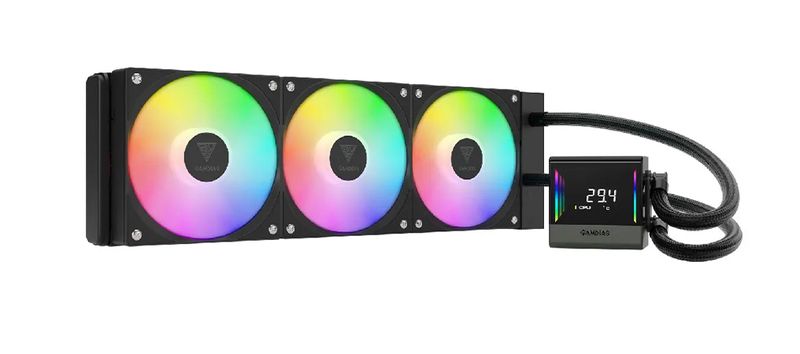 Gamdias Chione E4-360 Liquid Cooler - High-Performance RGB Cooling System