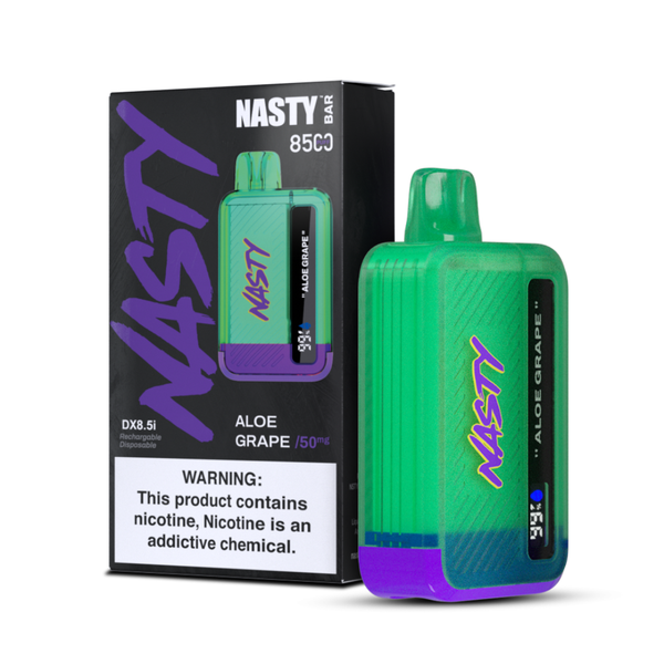 Nasty Bar - 8500 Puff - Flavour - Aloe Grape