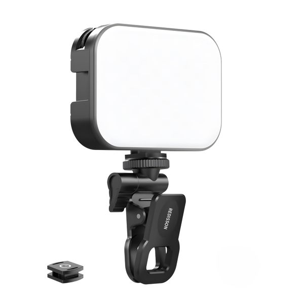 Redisson Selfie Light/for Phone/Laptop/Tablet/Computer RGB LED 2000mAh
