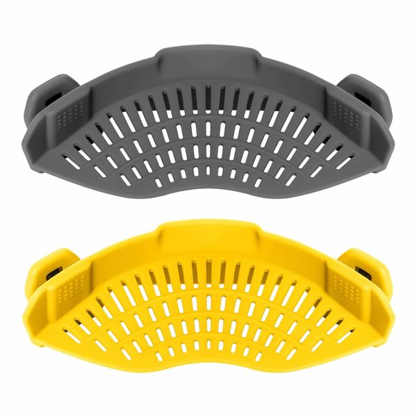 Clip on Strainer-Silicone Food Strainer