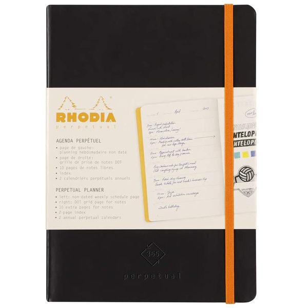 Rhodiarama A5 Perpetual Planner