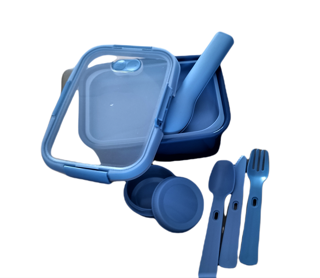 Blue Box Lunch Container Salad Container For Lunch Salad Bowl | Buy ...