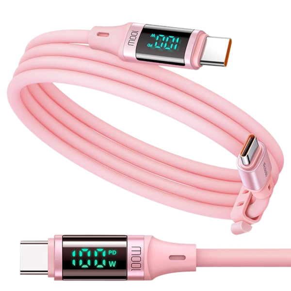 Mcdodo USB C Fast Charging Cable LED Watt Display (100w-PD) TYPE-C USB-C