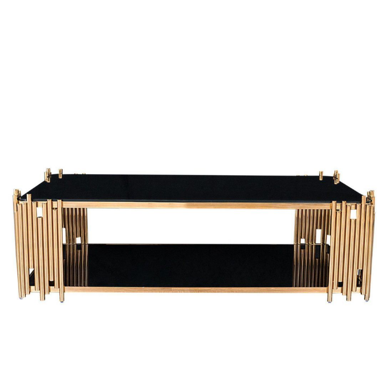 Modern Gold Finish Coffee Table Shop Today. Get it Tomorrow