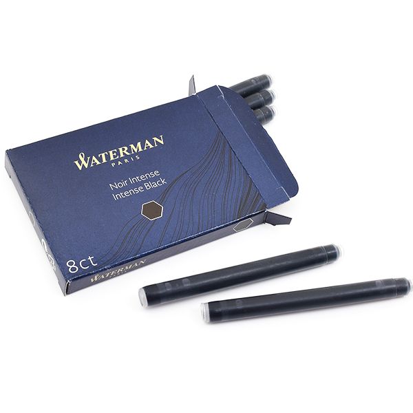 Waterman Ink Cartridge - Black 8 Pack