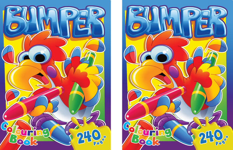 Butterfly Colouring Book - Bumper (240 Pages) Np X2