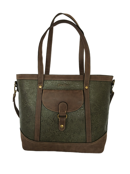 Shoulder Embossed Floral Bag image