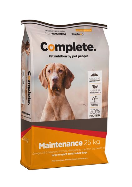 Complete Maintenance large to giant breed dog food 25kg