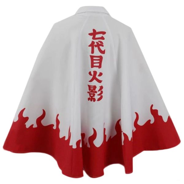 Naruto Anime Adult Cosplay 7th Hokage Naruto Uzumaki Cloak