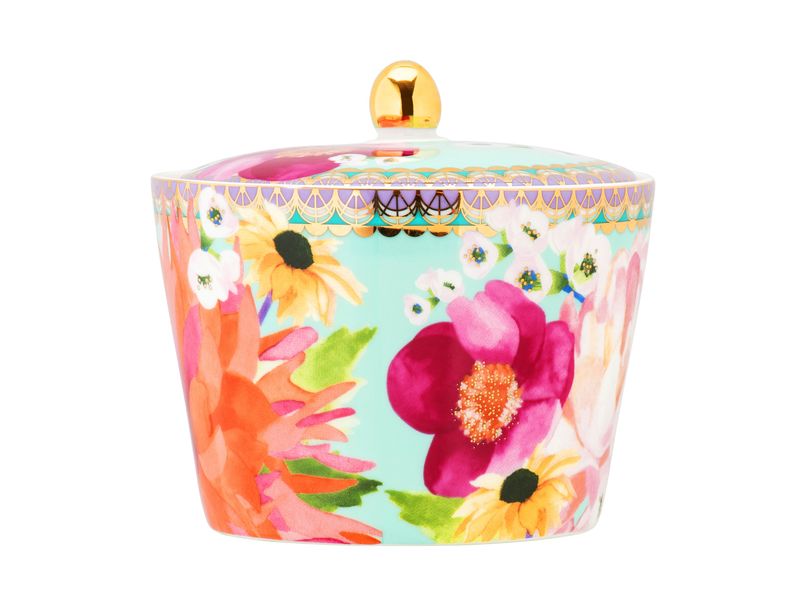 Maxwell and Williams Dahlia Daze Sugar Bowl with lid 200ml
