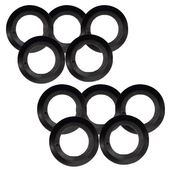 Tool Universal Replacement Sink Rubber O-Ring Seal Set of 10 (5cm)