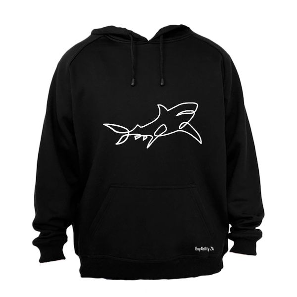 Shark Stencil - Hoodie