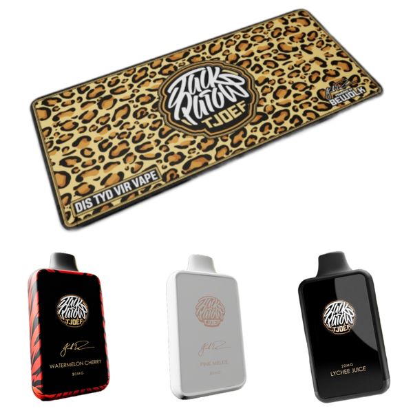 Jack Parow Tjoef MMF Dispo Vape 10k Puffs 50MG - Ling Combo (Pack of 4)
