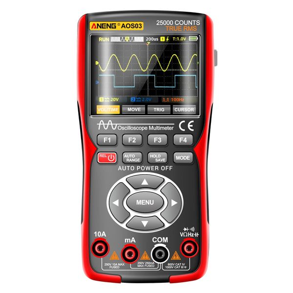 Aneng 3-in-1 Oscilloscope Multimeter and Signal Generator