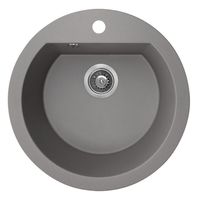 Laveo Dafne Granite Sink 1 Bowl - Grey