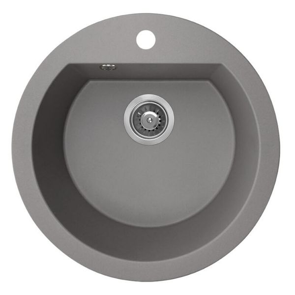 Laveo Dafne Granite Sink 1 Bowl - Grey