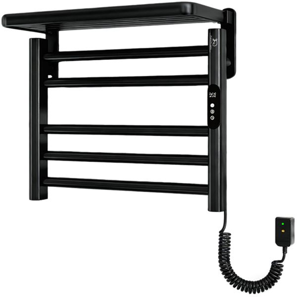 FANTUAN Wall Mount Towel Holder Constant/Adjustable Temperature Heating