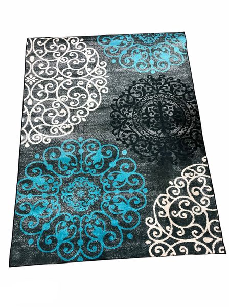 Rug 34 Modern 200cm x 150cm - Printed 3D Geometric Design