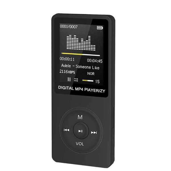 1.8" MP4 Player Black with Accessories