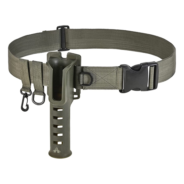 Adjustable Waist Belt Rod Holder Portable Fishing Rod Pole Inserter