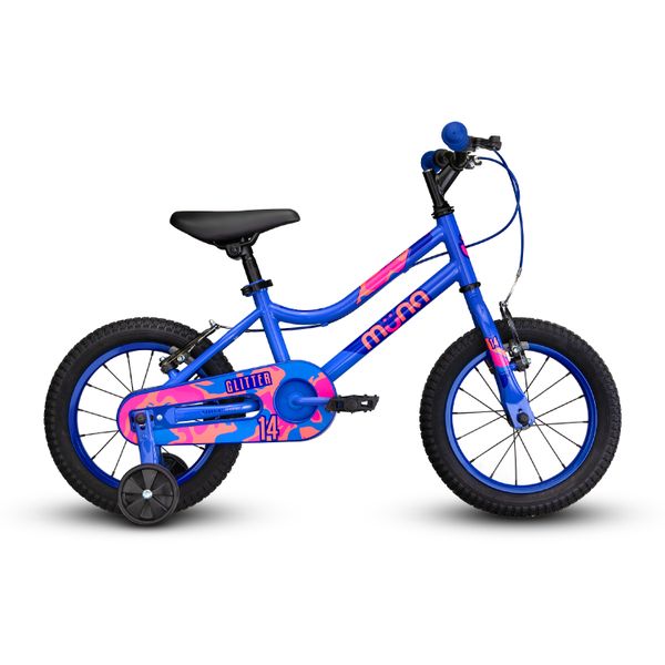 Muna Glitter 14" Kids Bicycle - Girls Suitable for ages 4-6
