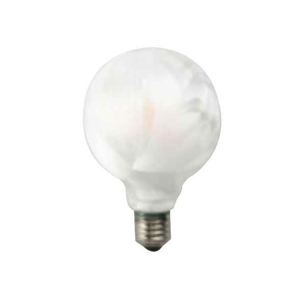 ACDC - 230VAC 6W Warm White G95 LED Ice Flower Lamp E27