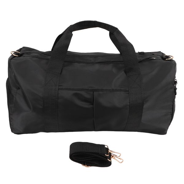 Black Oxford gym duffle