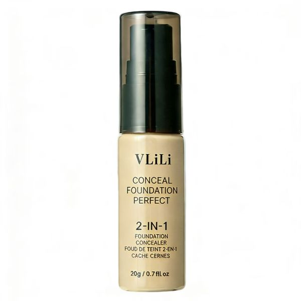 2-in-1 Long-Lasting Foundation (Suitable for combination/Oily skin)