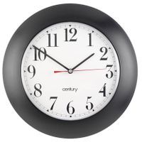 Star Wall Clock Black