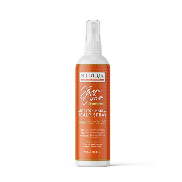 Nilotiqa Shea &amp; Coco Anti-itch Hair &amp; Scalp Spray 250 ml