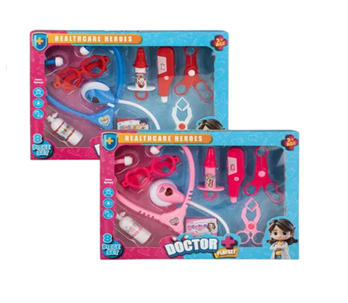 Battery Operated 8 Piece Doctor Play Set x 2
