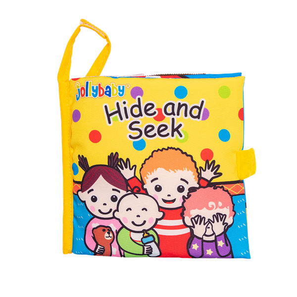 Jollybaby Soft Educational Development Cloth Book - Hide and Seek