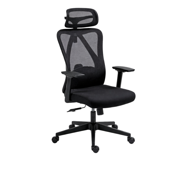 Ergonomic Mesh Office Chair with Headrest &amp; Lumbar Support