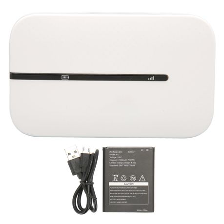 Portable 4G WiFi Router - 10 Devices, 2100mAh